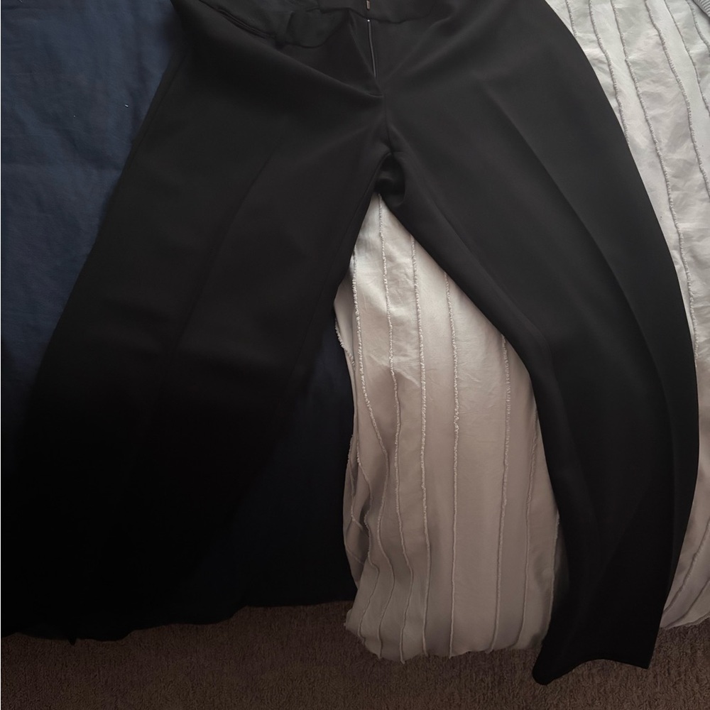 LOFT Black Straight Leg Women's Pants